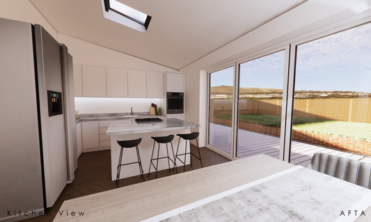 CGI Visual Project- Kitchen Extension Glasgow