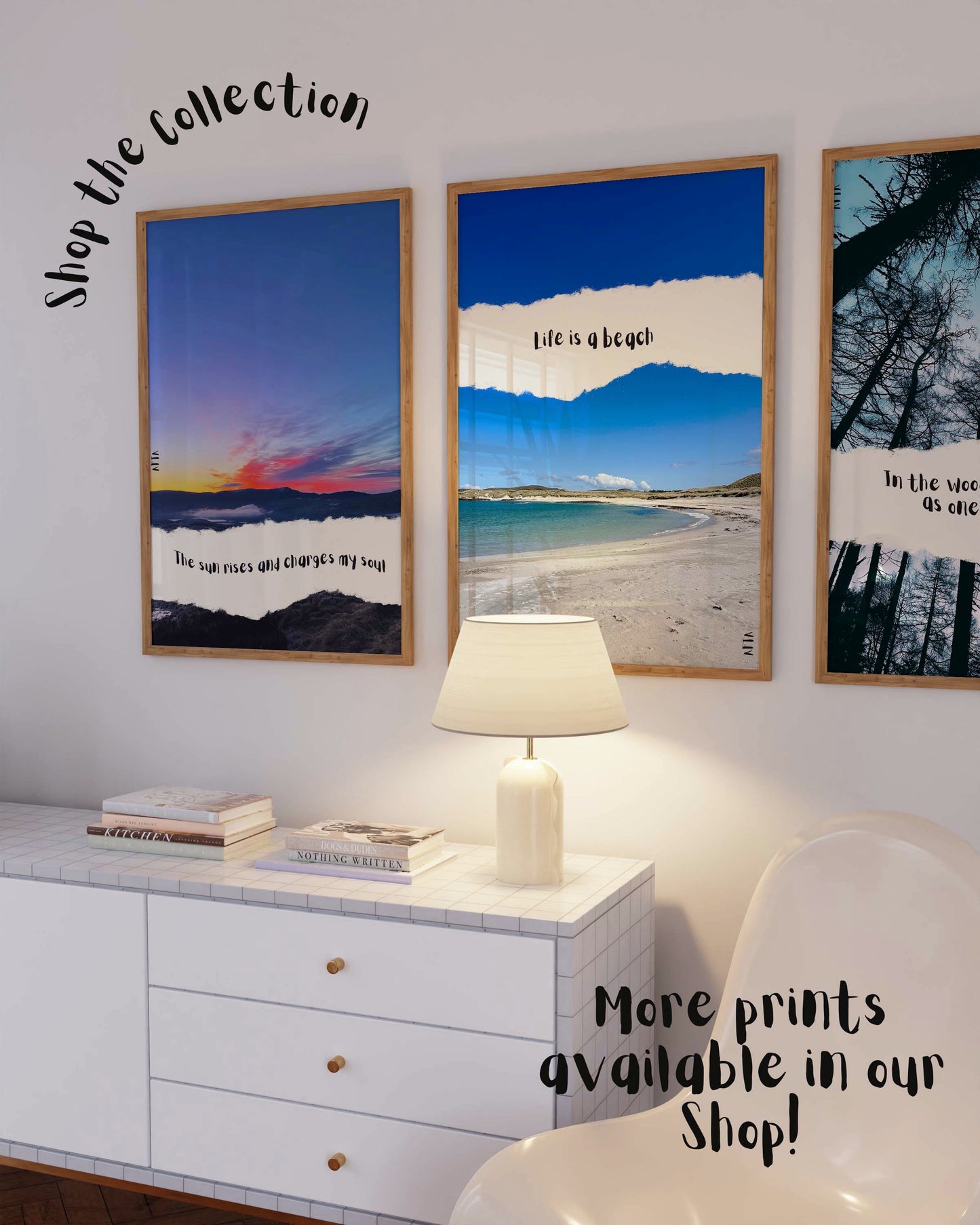 Photography Landscape Nature Art Quote Wall Art