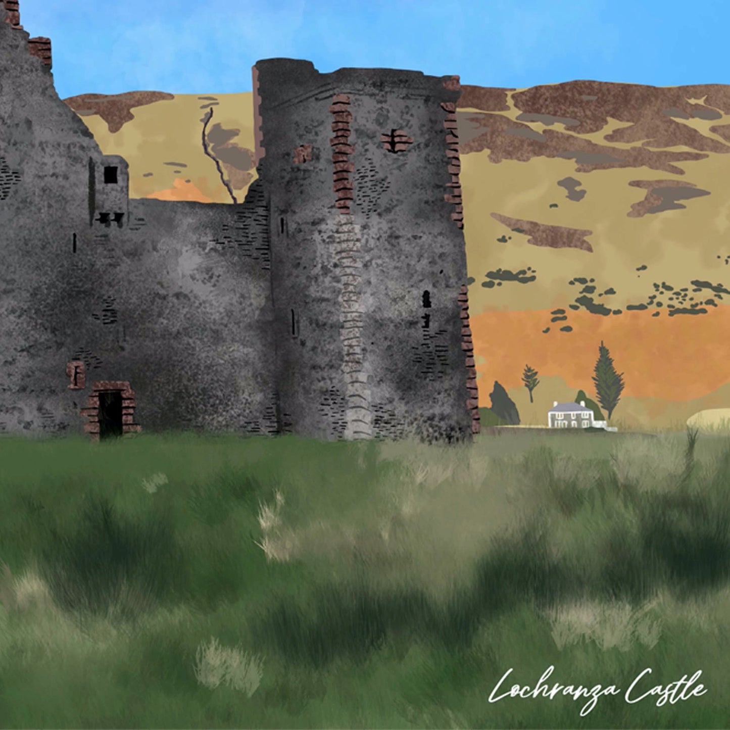 Lochranza Castle,Isle Of Arran Wall Art