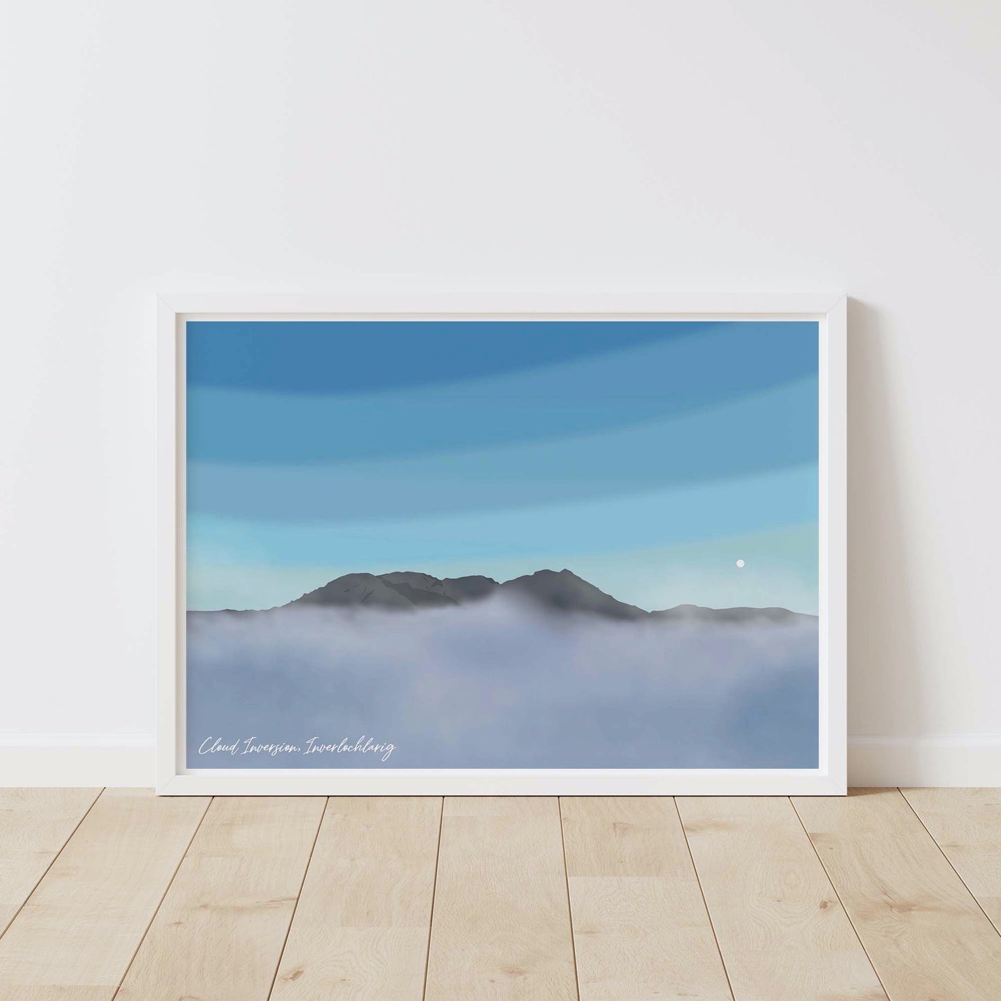 Cloud Inversion Inverlochlarig, Munro Climbing Callander Landscape Wall Art