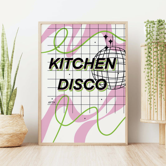 Kitchen Disco Wall Art