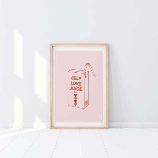 Self Love Juice Wall Art